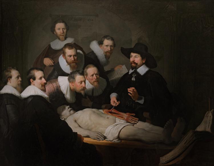 REMBRANDT Harmenszoon van Rijn The Anatomy Lesson of Dr Tulp (mk33) Germany oil painting art